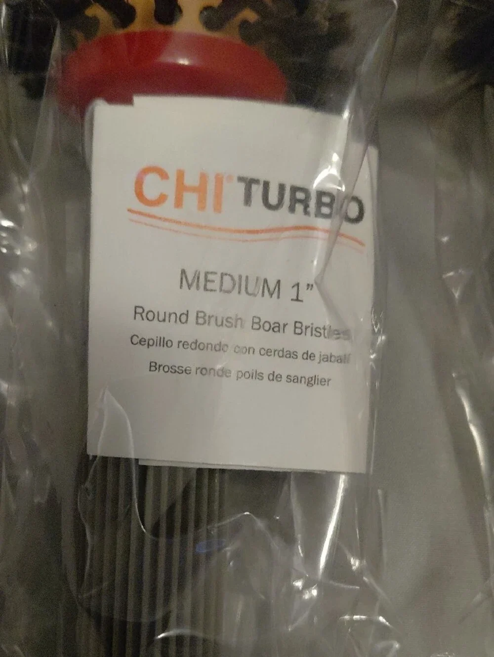 CHI Turbo Round Brush CB06 - Silver and Black (Pack Of 9)